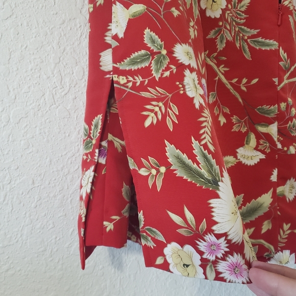 EP Pro Red Floral Golf Skort size 6 Chinoiserie - Picture 9 of 14